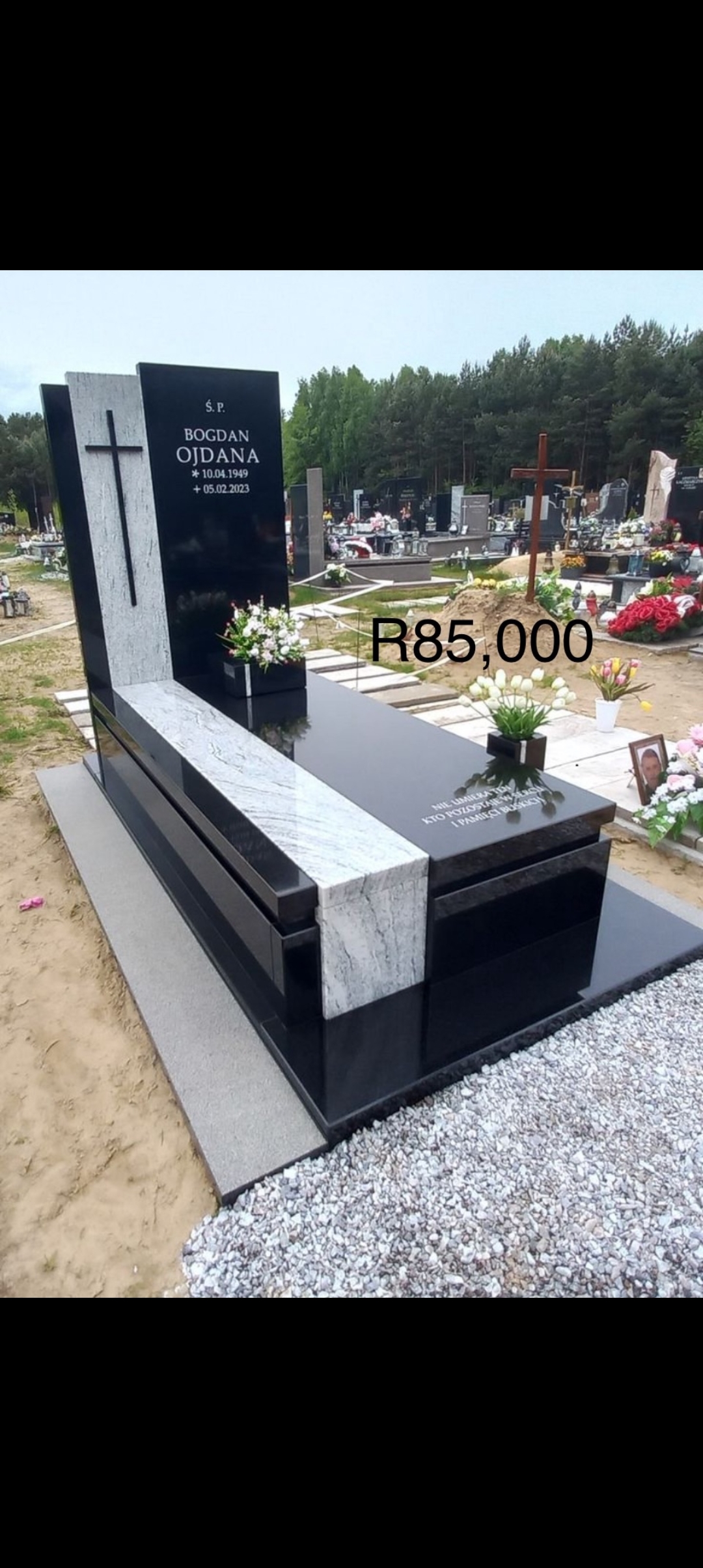 Adult tombstone design 1