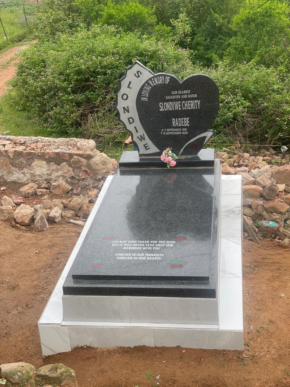 Kids memorial tombstone